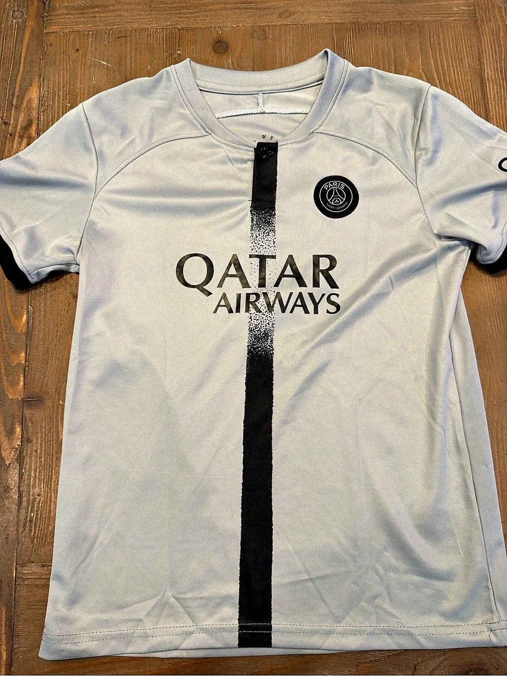 Paris Saint-Germain Mbappé #7 Jersey Small White & Black